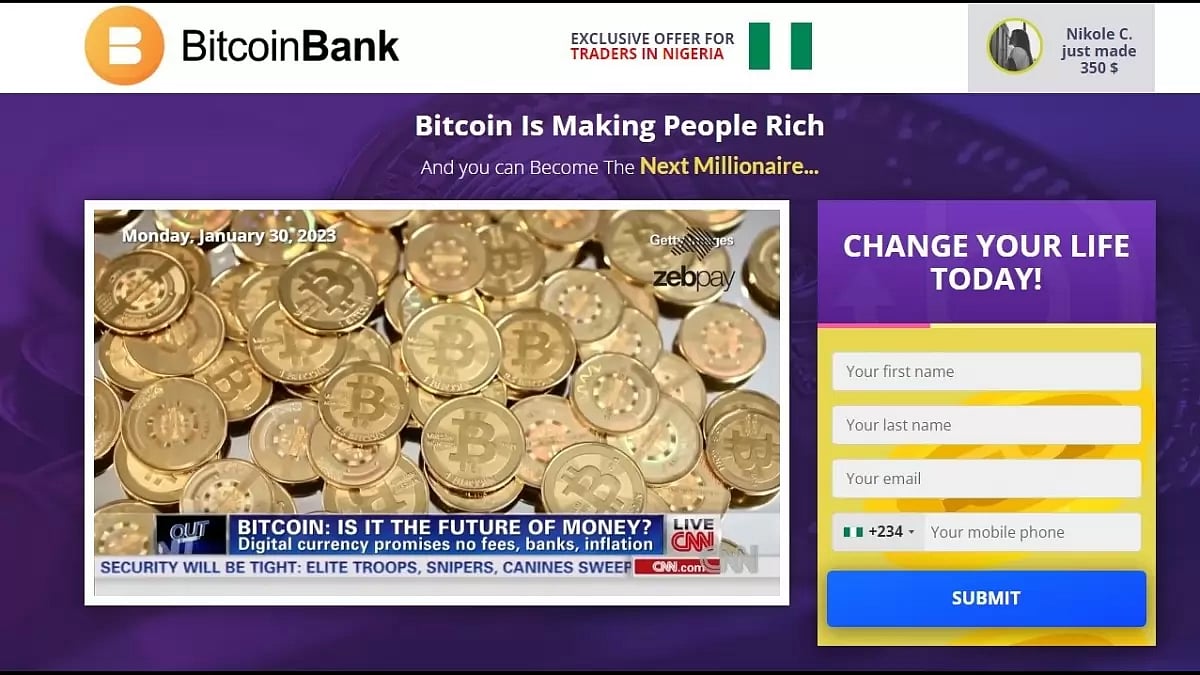 Bitcoin Bank 