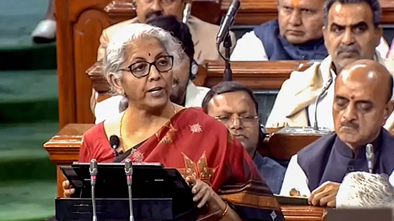 Union Finance Minister Nirmala Sitharaman - null