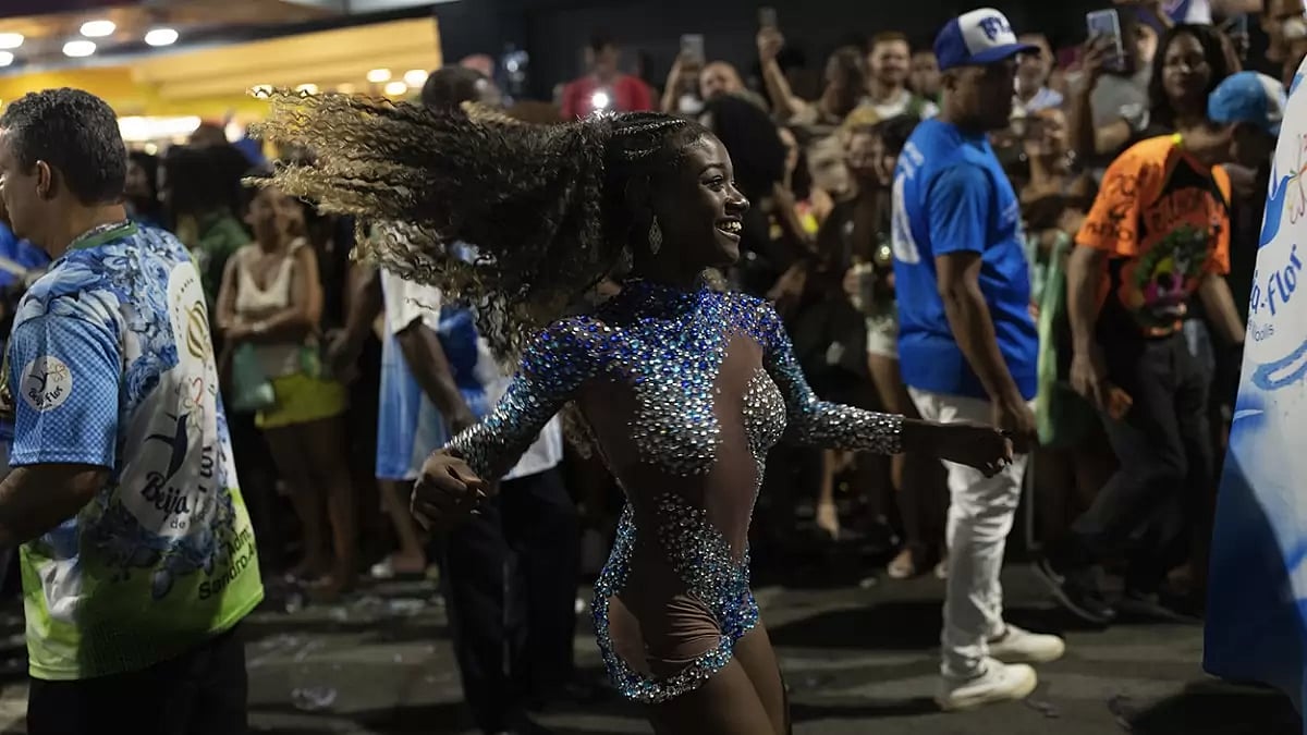 Rehearsal for Carnival in Rio de Janeiro