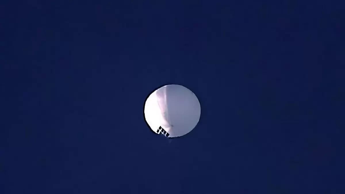 A massive spy balloon believed to be from China was seen above Montana on Thursday