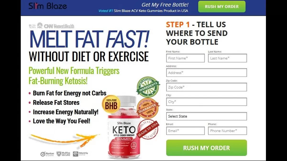 Slim Blaze Keto Gummies