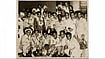 Captain K D Singh with his Team at Delhi Railway Station after winning Independent India's First Olympic Gold at the 1948 Olympics
