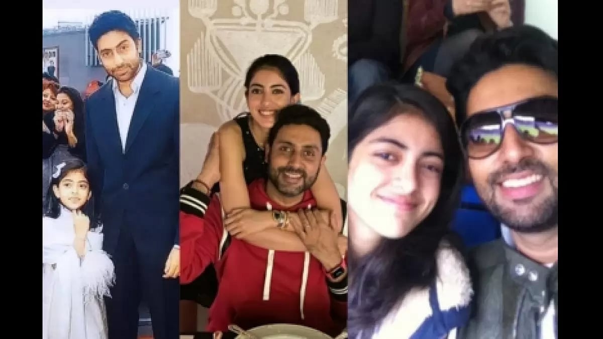 Abhishek Bachchan Gets Heartwarming Birthday Wish From Niece Navya Naveli