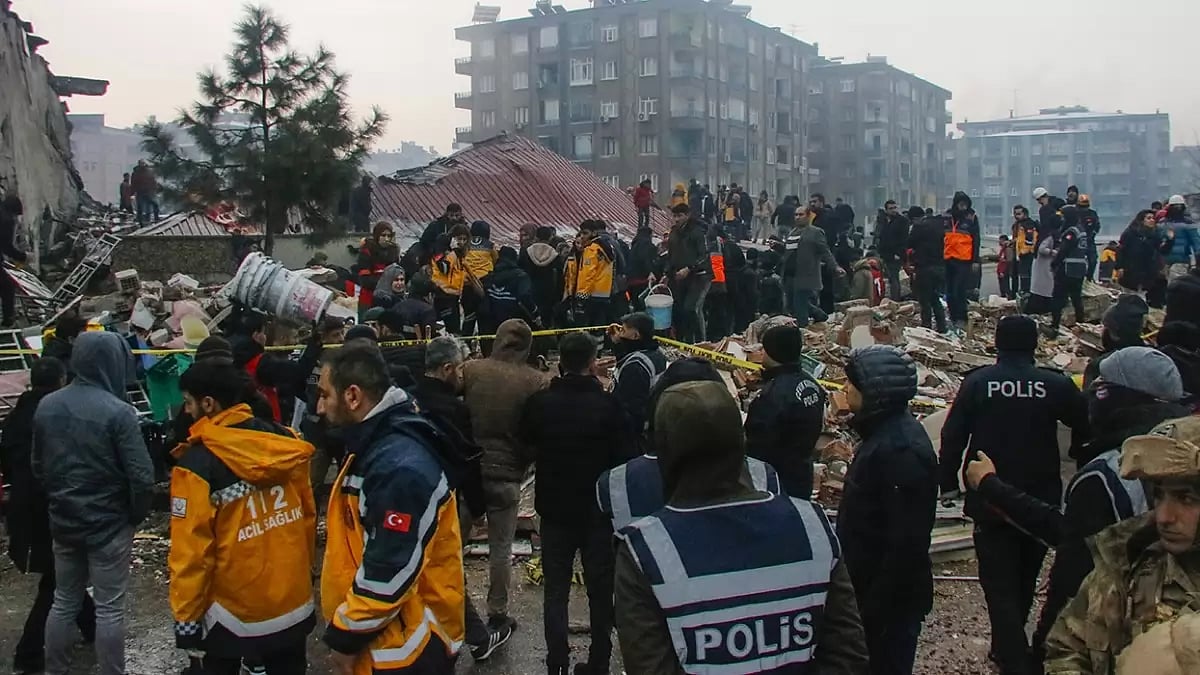 Earthquake in Turkey