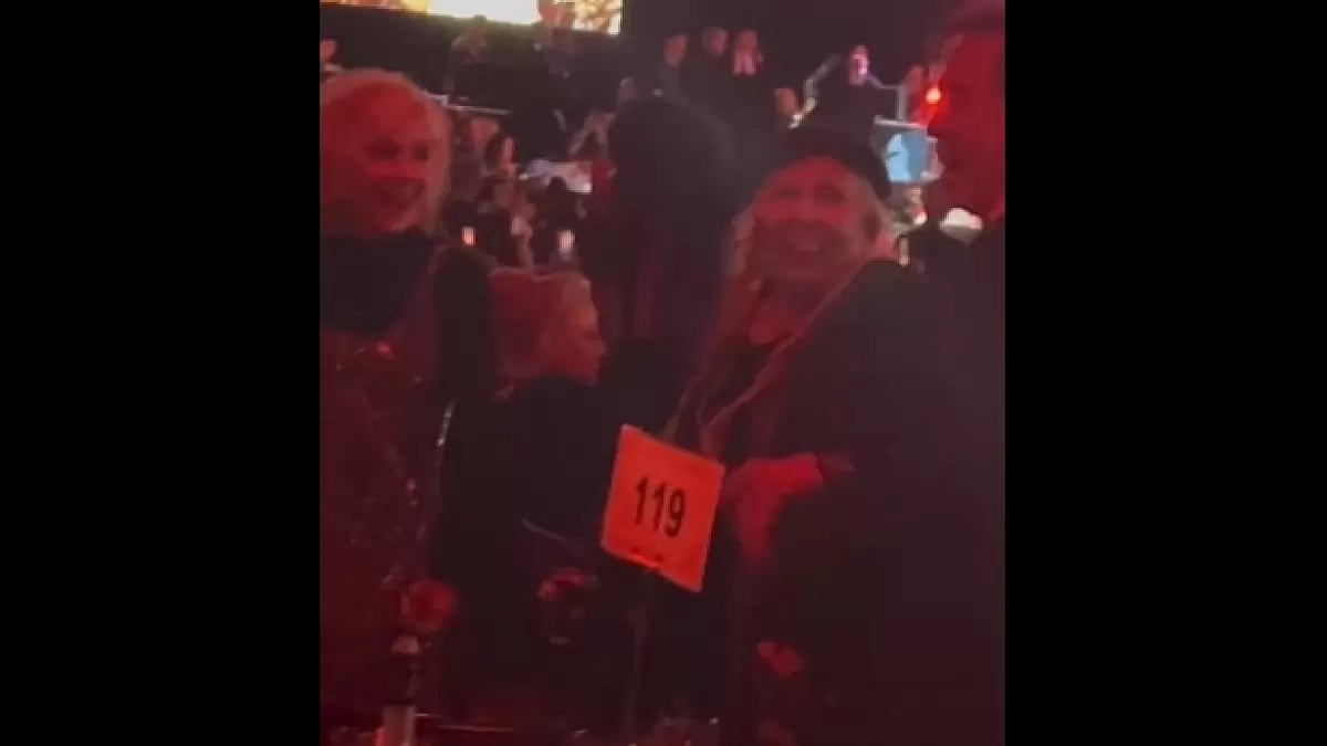 Joni Mitchell Digs Latto's 'Big Energy' At Clive Davis's Pre-Grammy Party