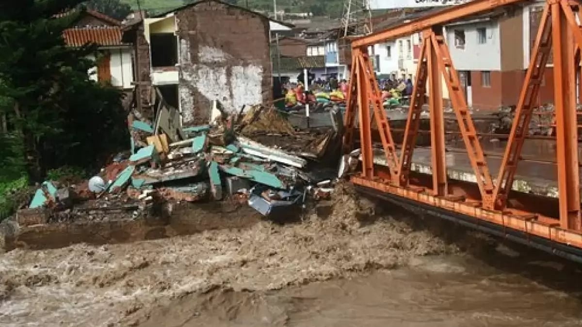 Mudslide in Peru