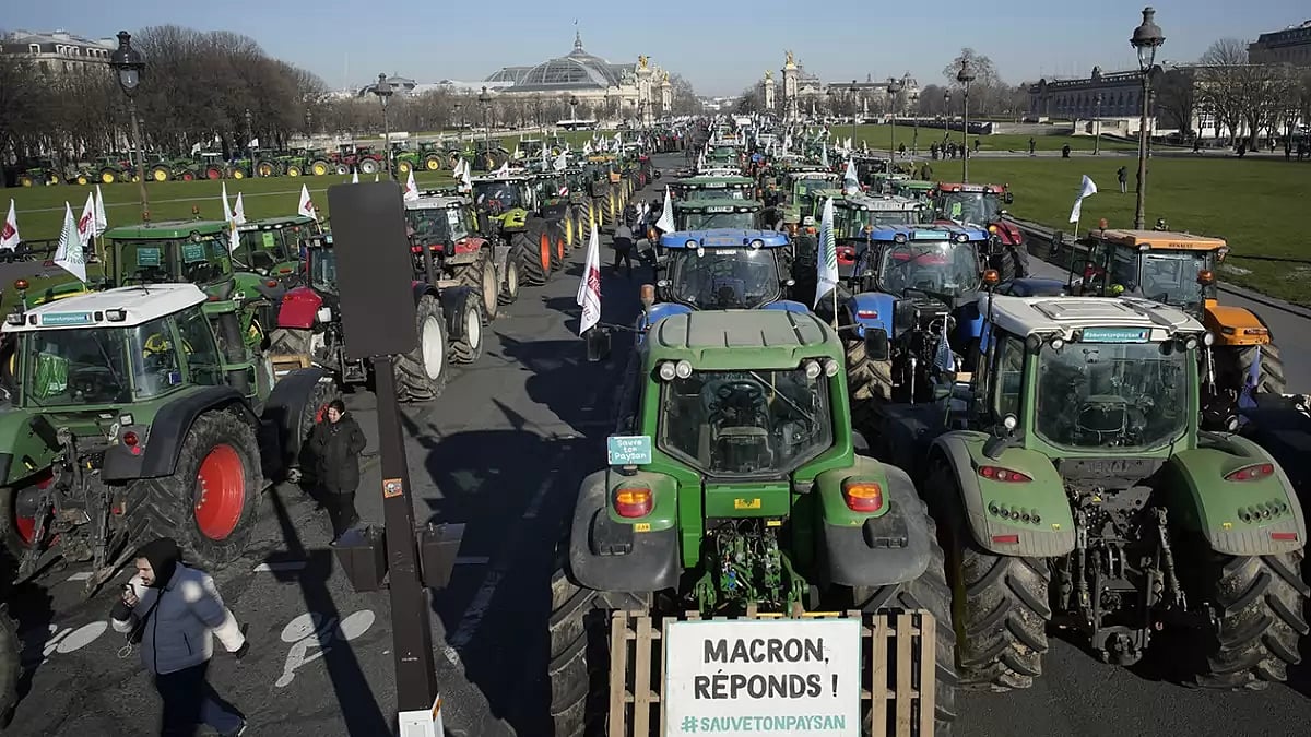 France Farmers Protest