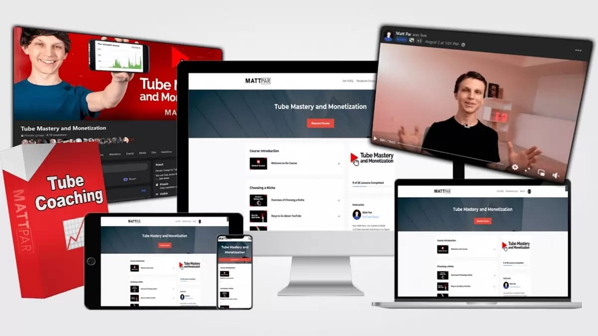 Tube Mastery And Monetization By Matt Par Reviews