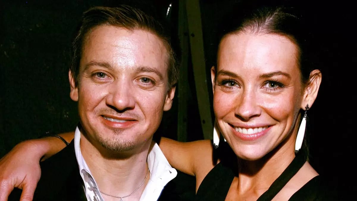 Jeremy Renner and Evangeline Lilly