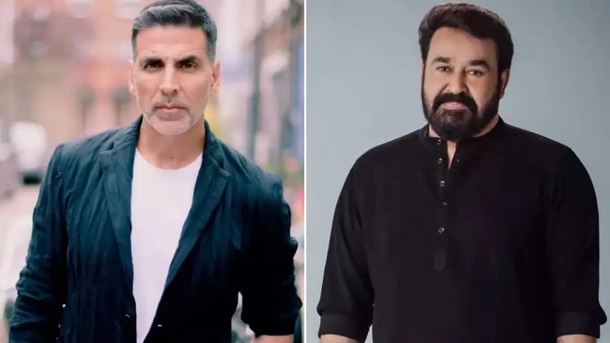 Akshay Kumar And Mohanlal