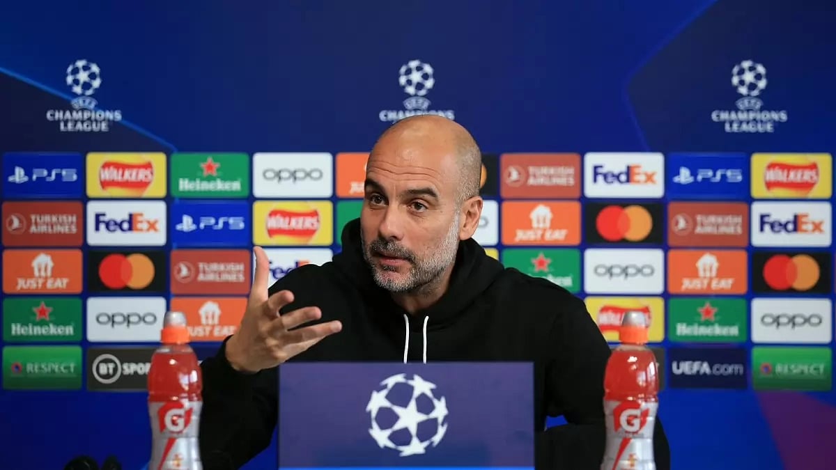 Manchester City manager Pep Guardiola