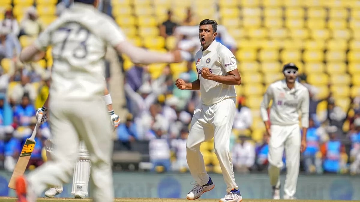 Ravichandran Ashwin took three wickets.