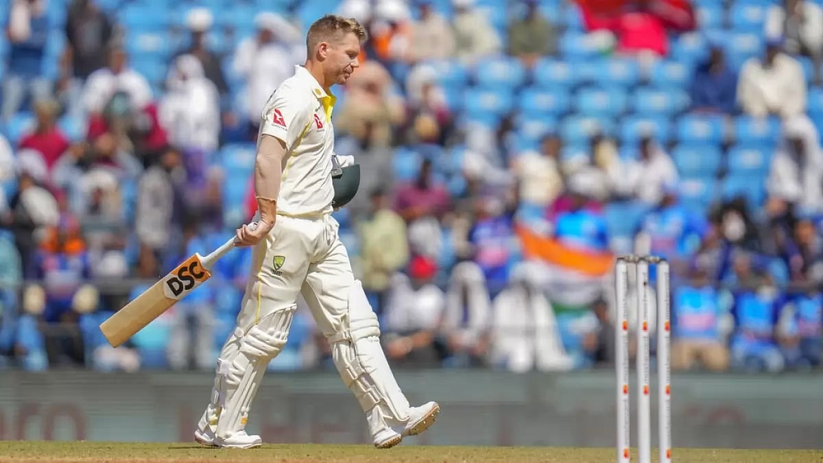 David Warner: A lonely search for form.