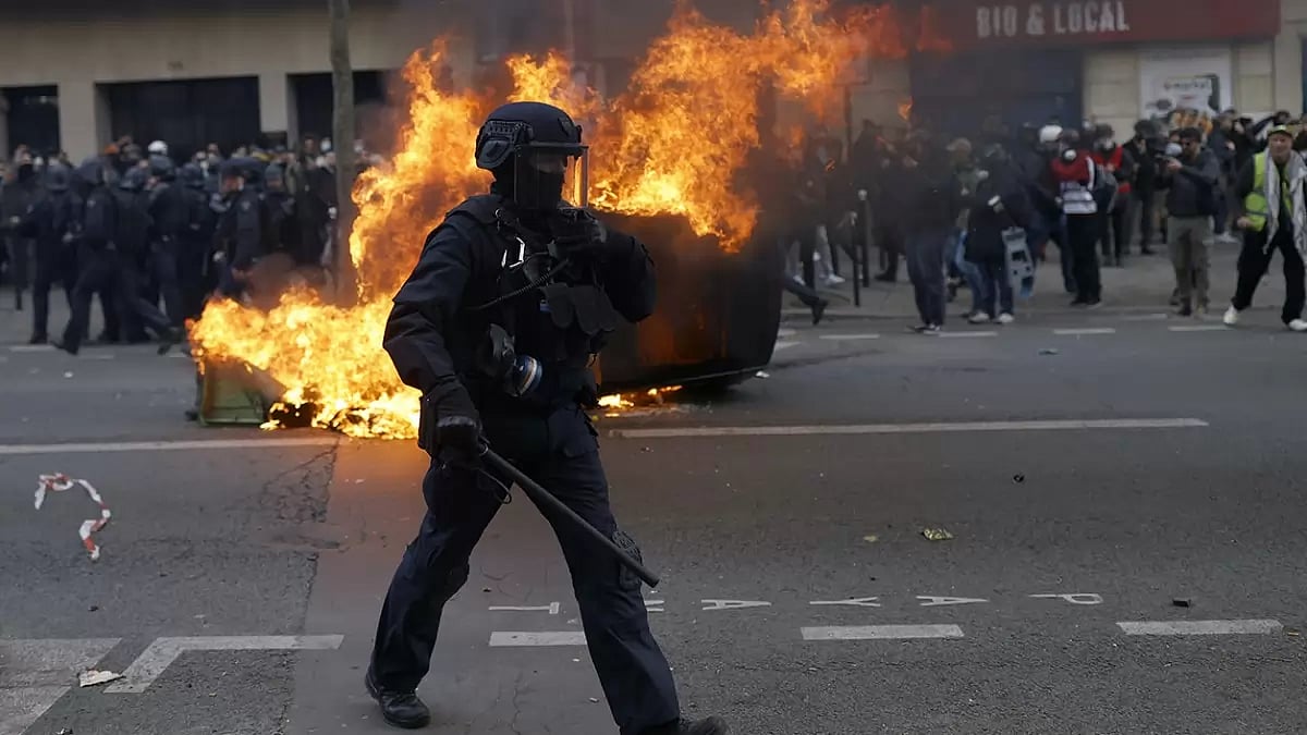 France Pension Protest