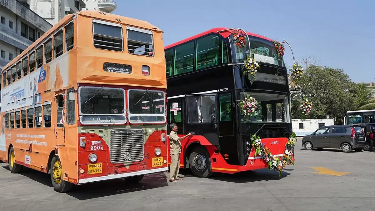 BEST AC double-decker electric bus launch