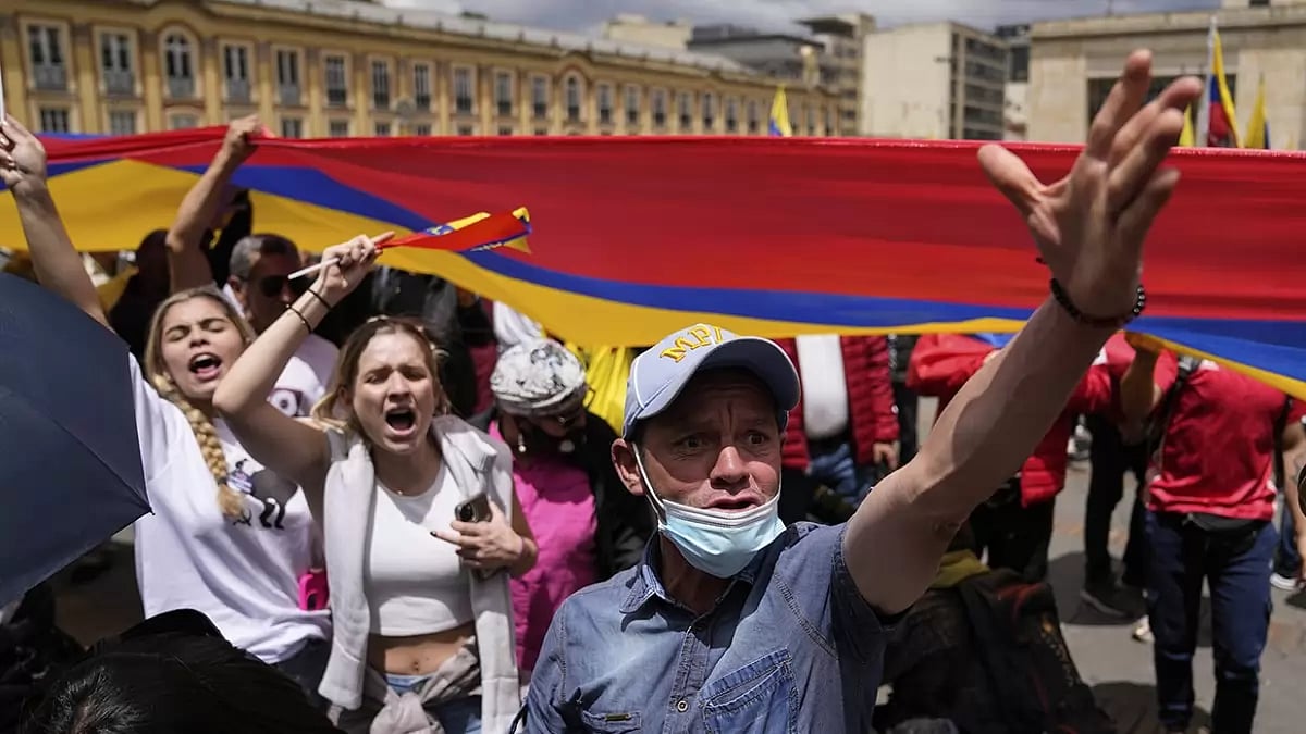 Colombia Reforms Protest