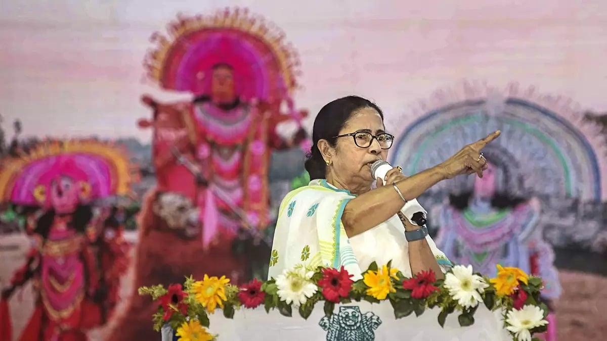 Mamata Banerjee in Purulia
