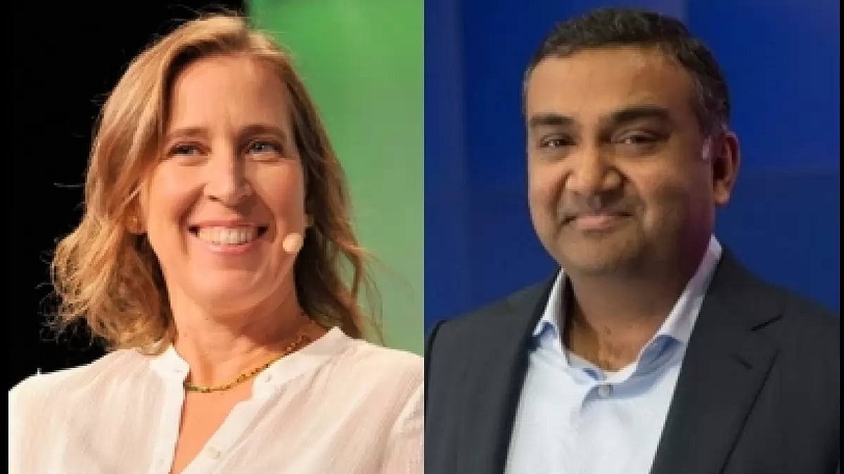 Susan Wojcicki; Neal Mohan