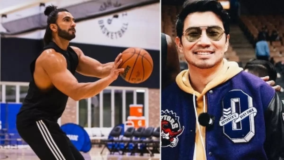 Ranveer Singh and Simu Liu