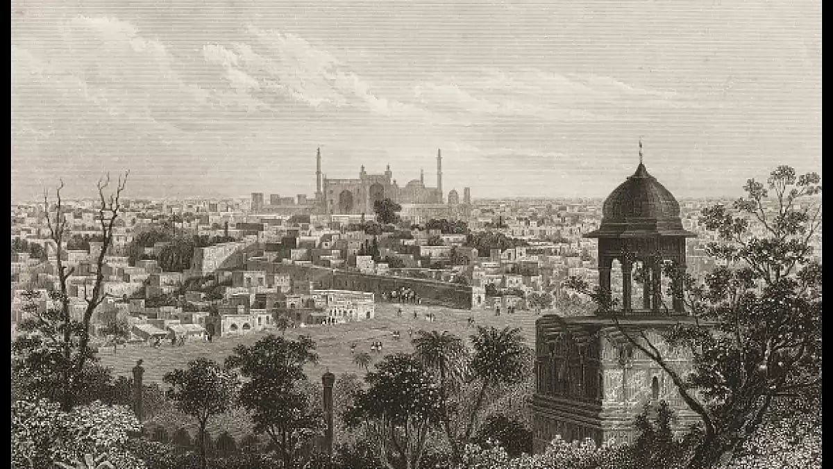 An old-Delhi view.