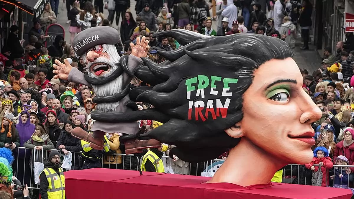Carnival Parade In Dusseldorf