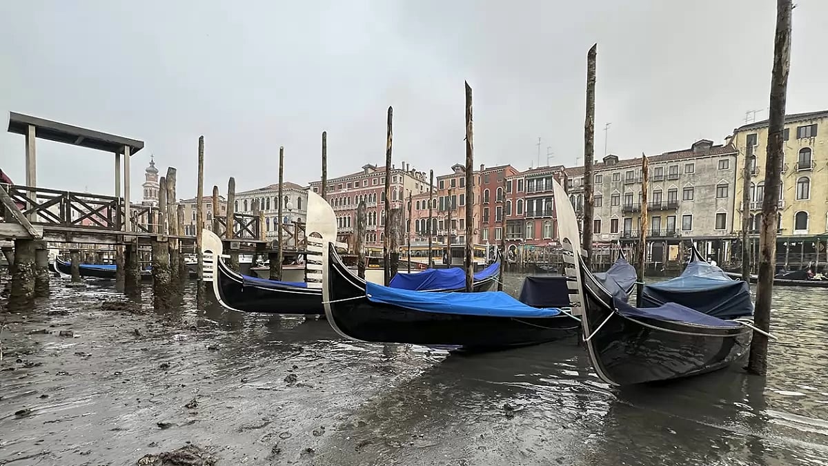 Italy Venice Dried Canals