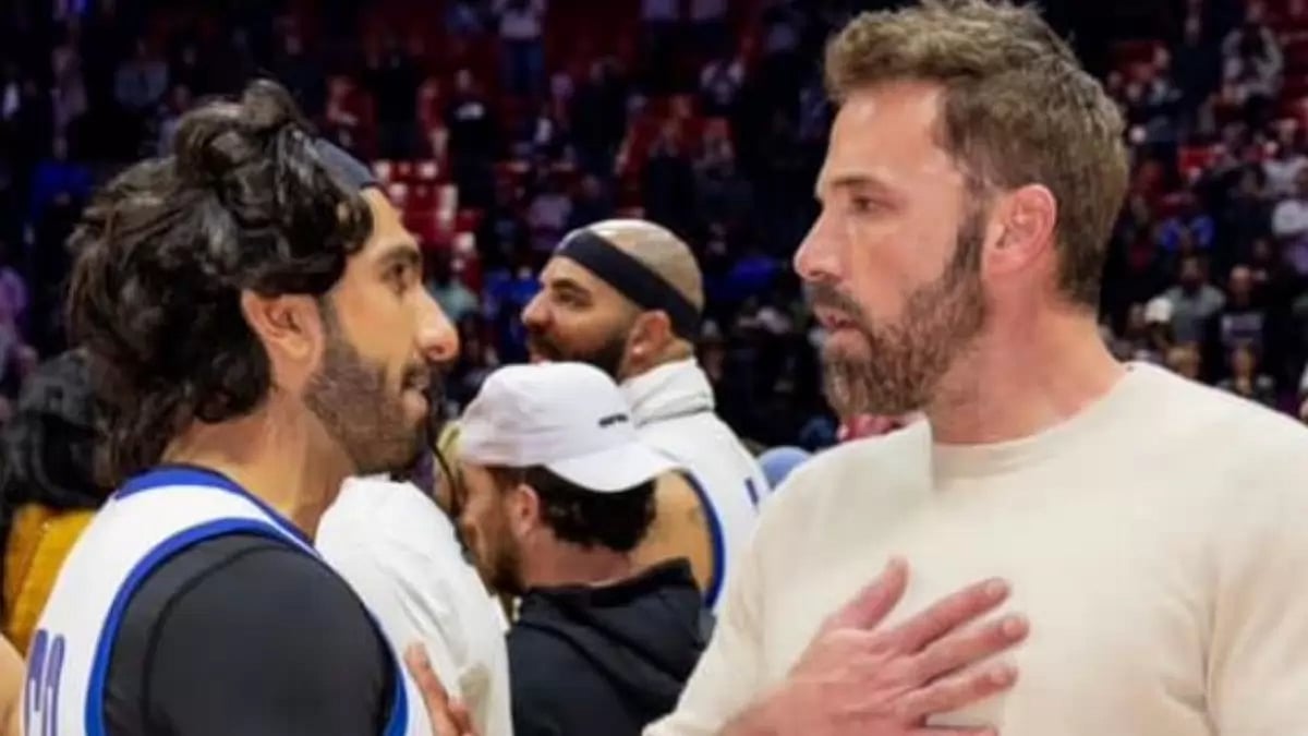 Ranveer Singh and Ben Affleck