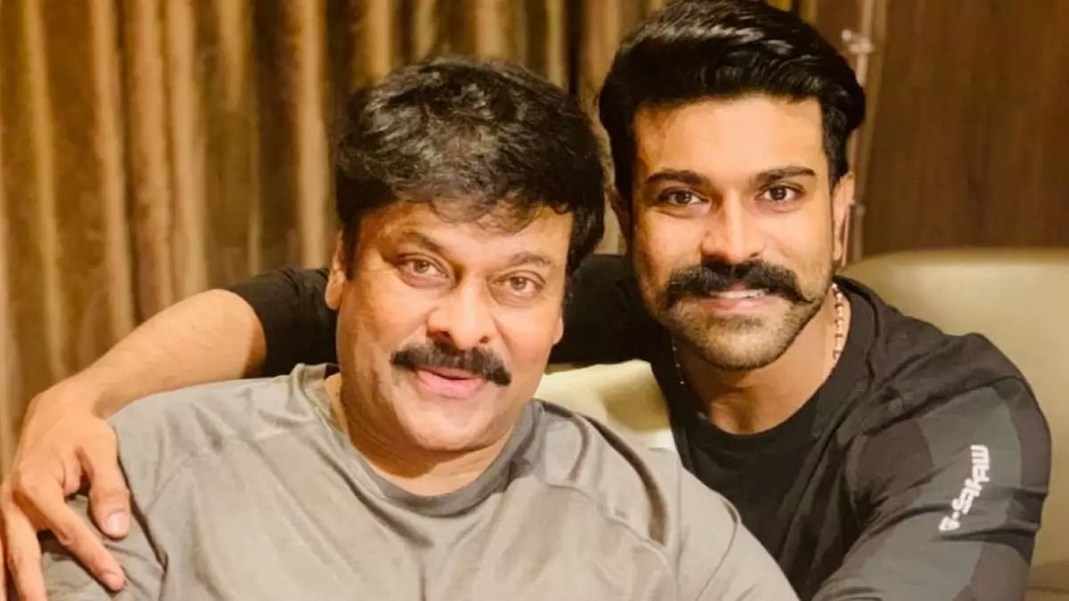 Instagram : Chiranjeevi on Ram Charan's eye injury