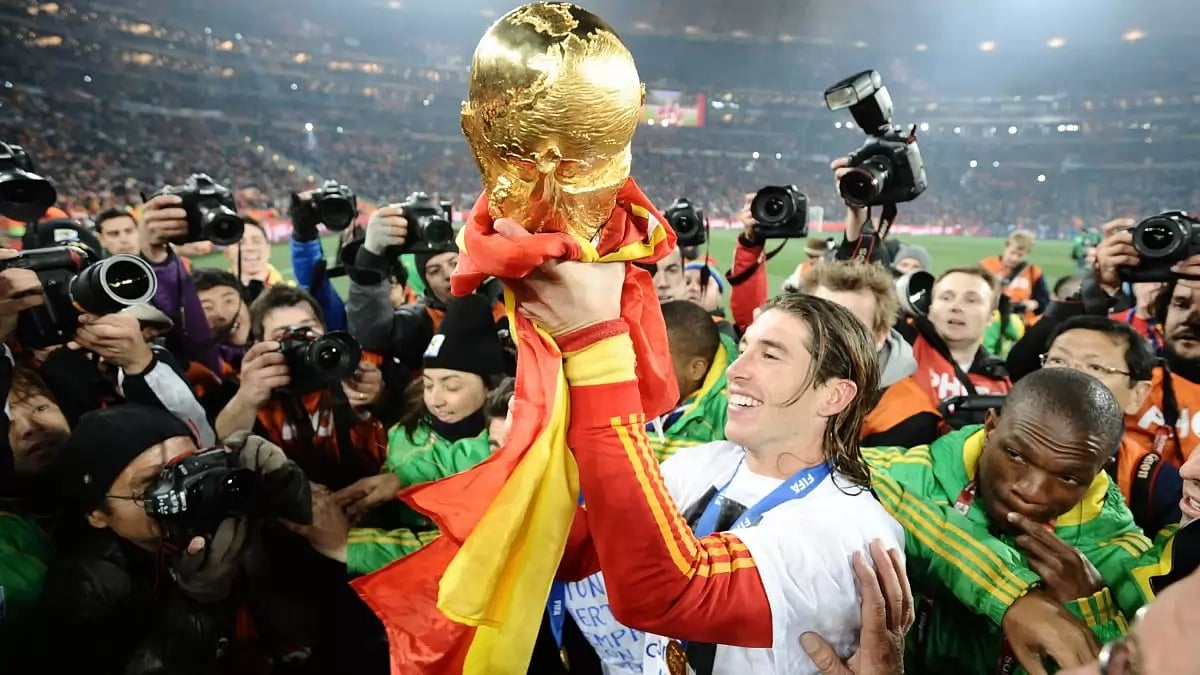 Ramos' illustrious career includes two European titles (2008, 2010) and one FIFA WC (2012).