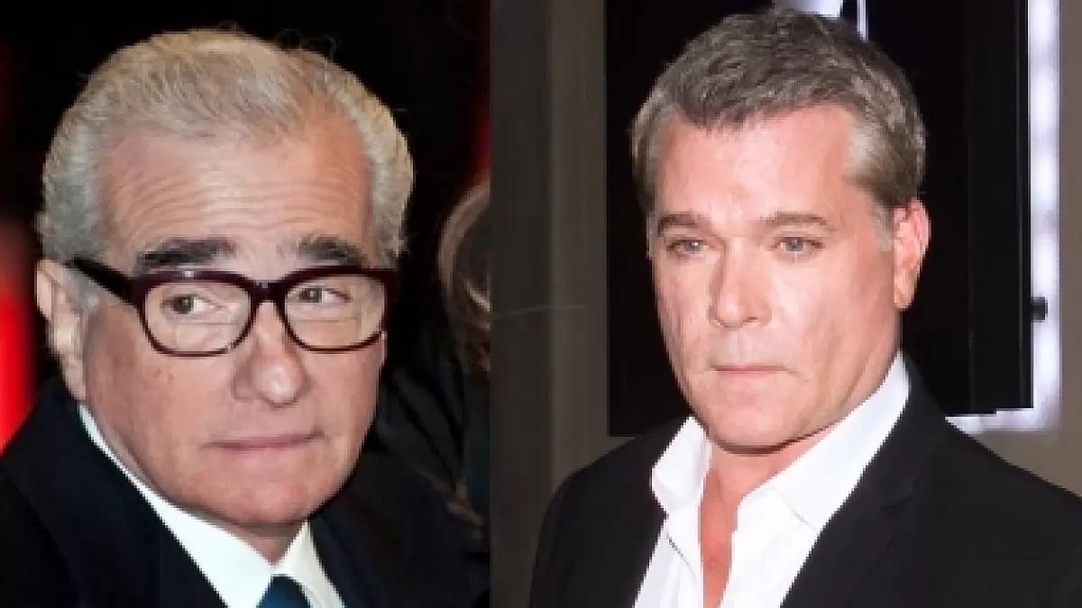 Martin Scorsese and Ray Liotta