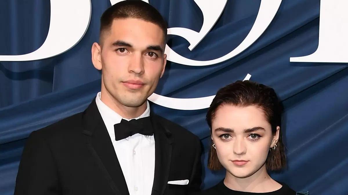Maisie Williams and Reuben Selby