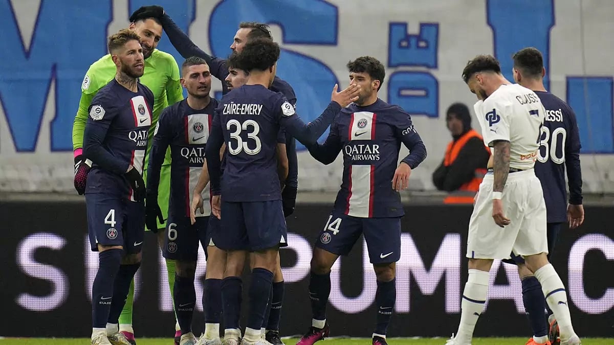 Ligue 1 2022-23: Marseille vs Paris Saint-Germain