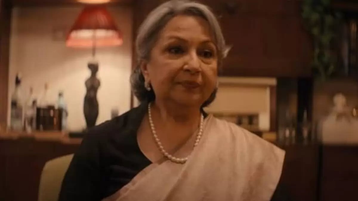 Sharmila Tagore in 'Gulmohar'