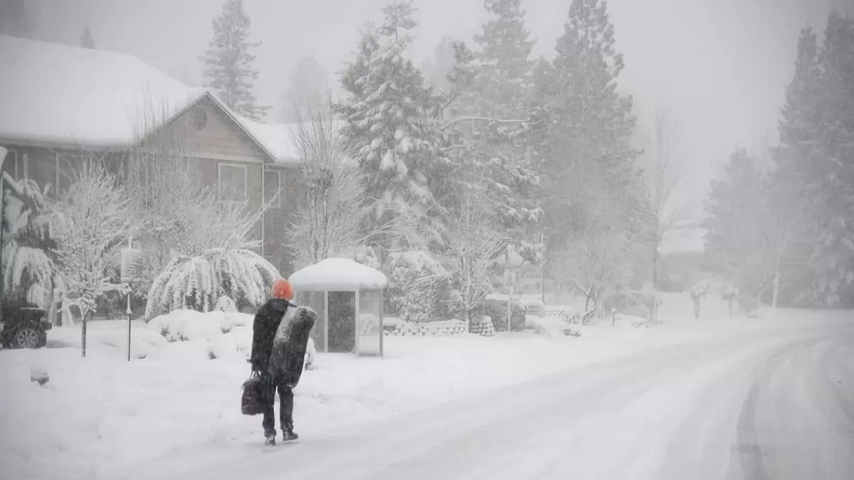 California Snowstorm