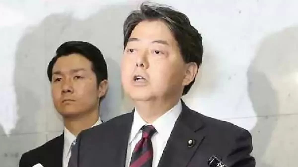 Japanese Foreign Minister Yoshimasa Hayashi 
