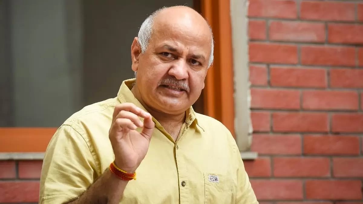 AAP leader Manish Sisodia 