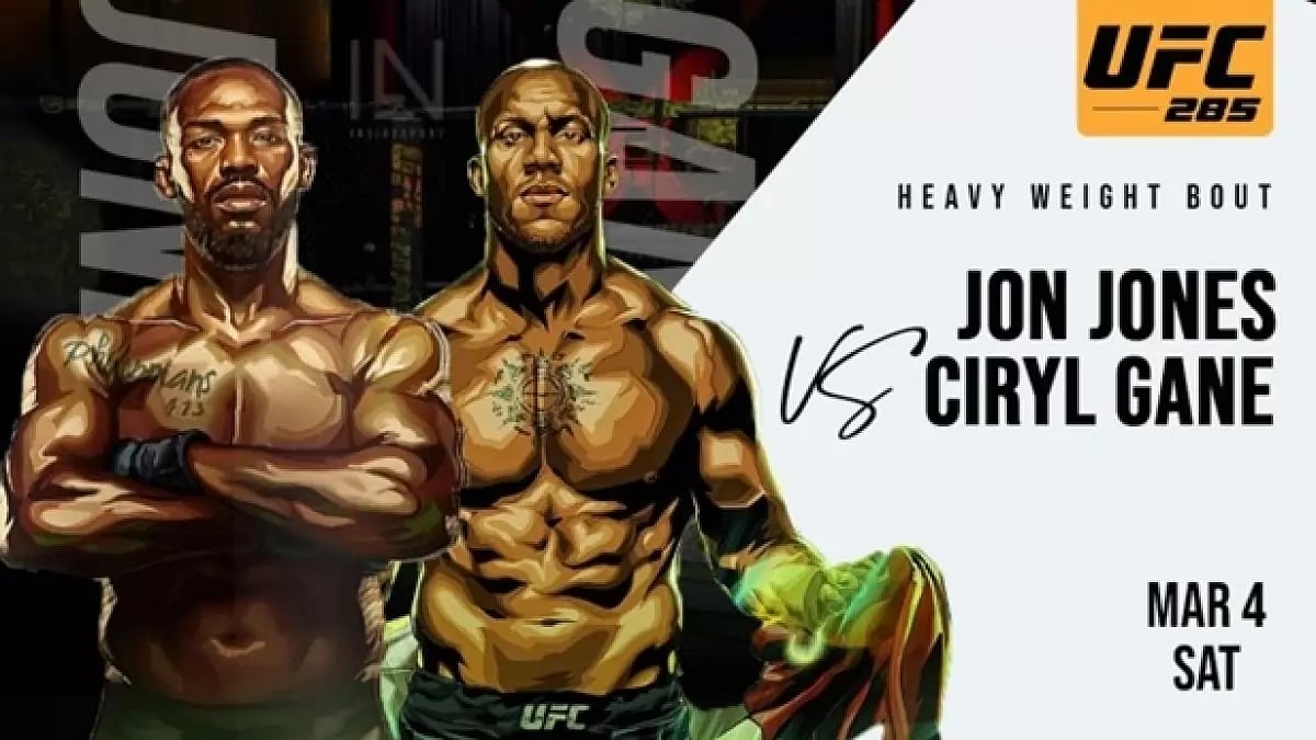 Jon Jones vs Cyril Gane MMA Full Fight