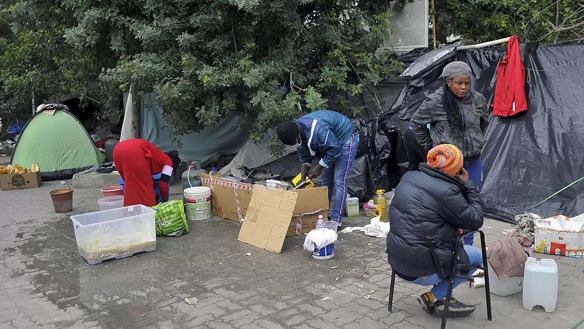 Tunisia Migrants