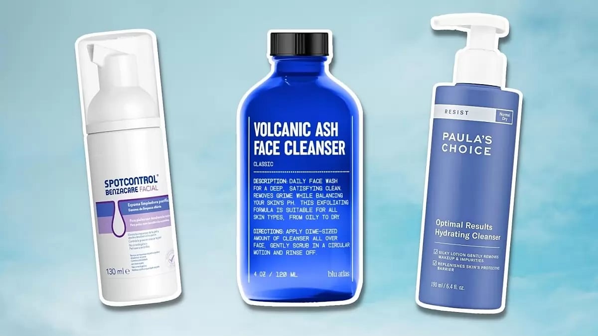 Face washes for combination skin