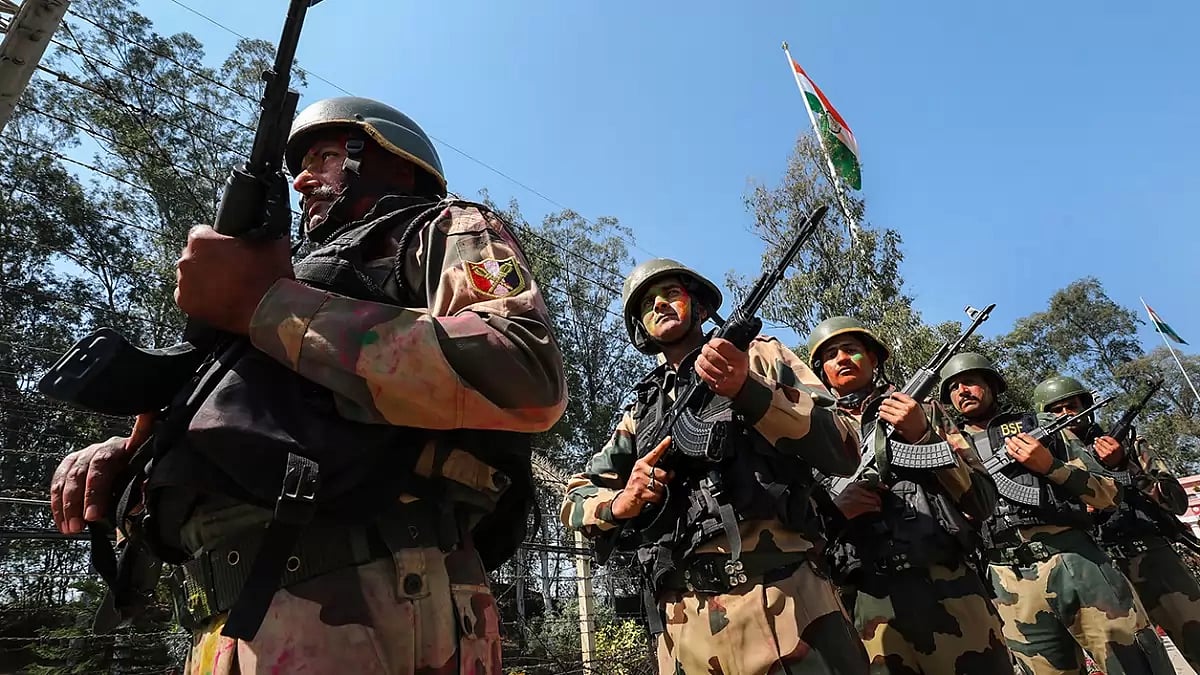 BSF Firing Pushes Back Suspected Pak Drone Spotted Along IB In Jammu