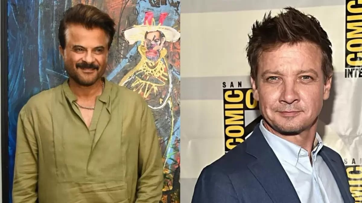 Anil Kapoor and Jeremy Renner