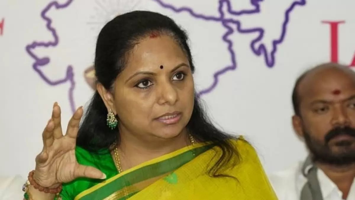 Telangana Chief Minister KCR's daughter K Kavitha