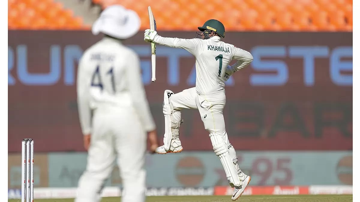 Usman Khawaja (pic) and Cameron Green have been relentless as they made IND bowlers toil hard.
