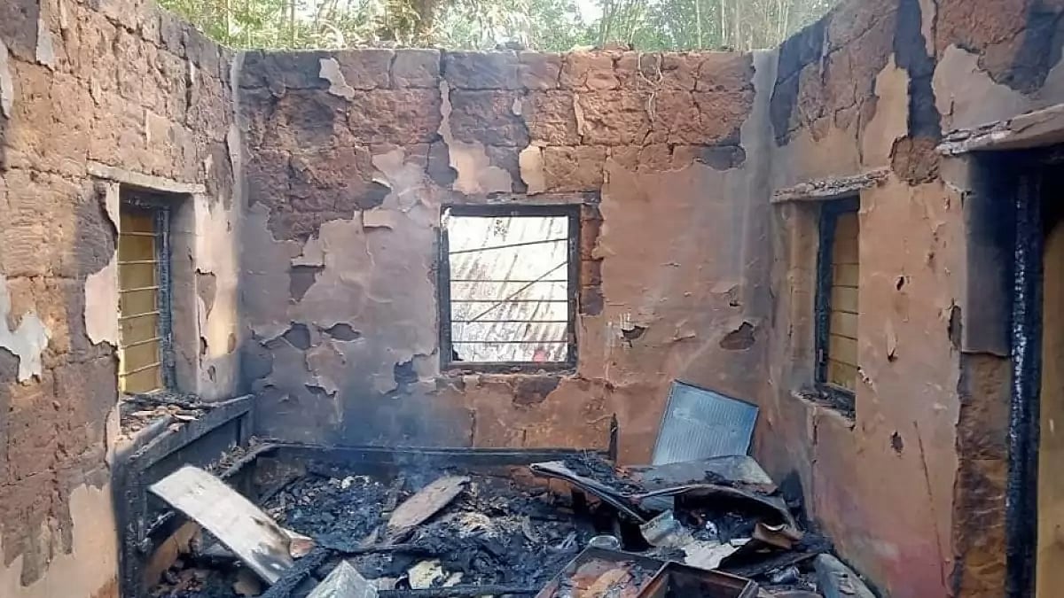 Post-poll violence in Tripura