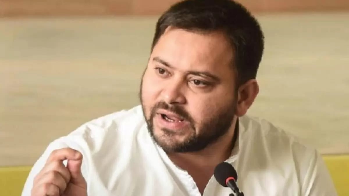 File Photo; Representative image : RJD Leader Tejashwi Yadav