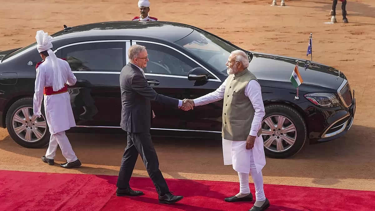 Australian PM Anthony Albanese in Delhi