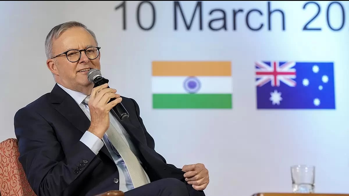 Anthony Albanese at IIT Delhi - null