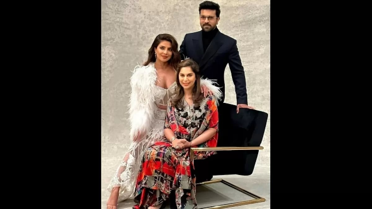 Ram Charan, Upasana Konidela, Priyanka Chopra Jonas