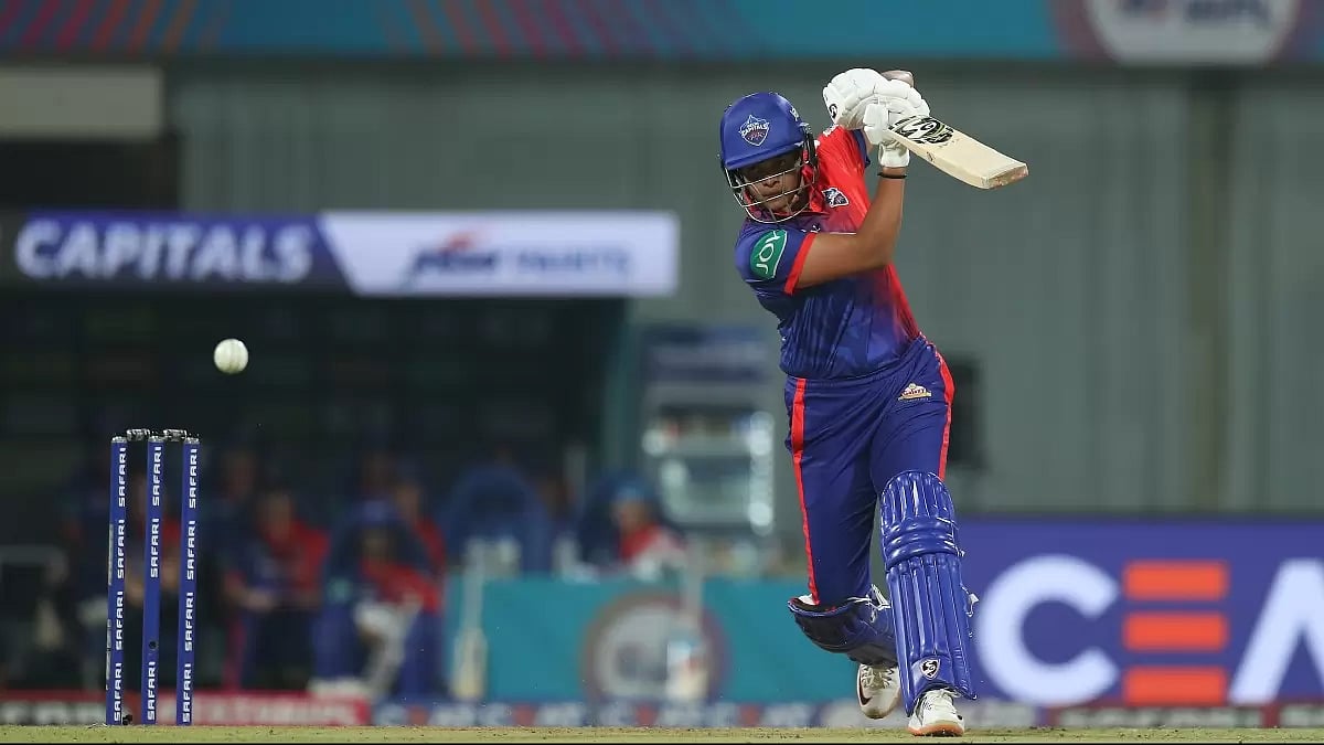 Shafali Verma brought up her fifty in just 19 deliveries against GG on Saturday.