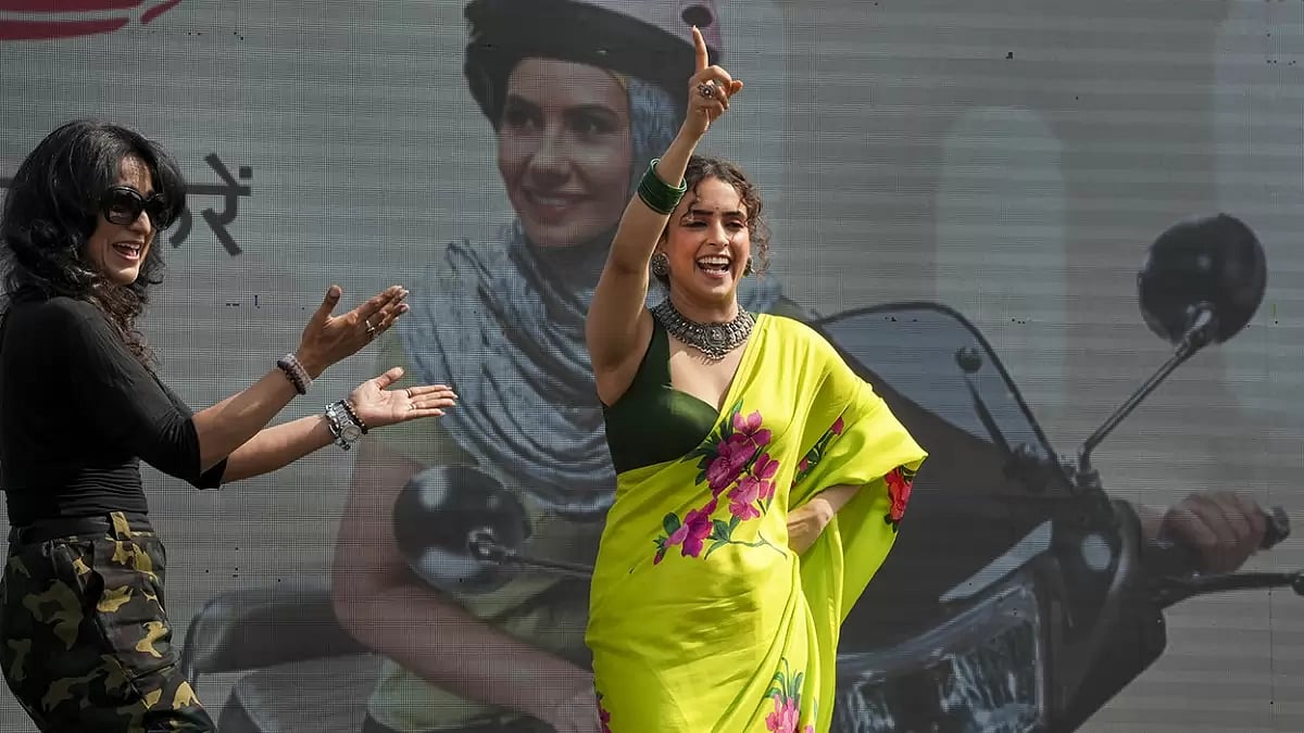 Womens bike rally in Delhi